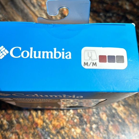 NWT Columbia 3 Pack Mens Performance Stretch Boxer Briefs Multi Colors Size M - Picture 2 of 3